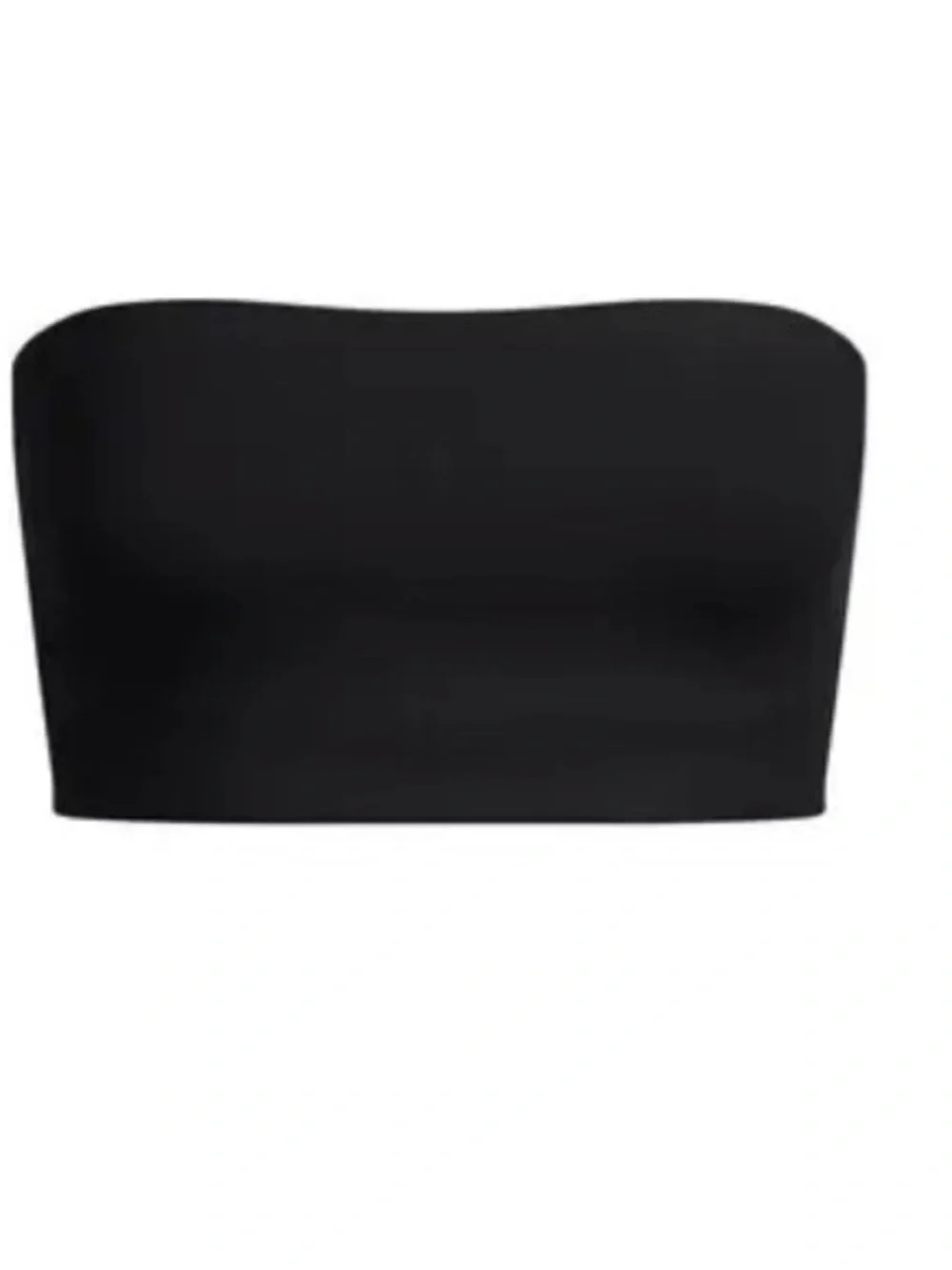 🖤 SKIMS Iconic Swim Convertible Bandeau Bikini Top | Onyx | XS | NWOT 🏷️
